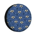 thumbnail image 1 of Naloa Raccoon blue point PVC Leather Spare Tire Wheel Cover Spare Tire Cover, for Car Truck SUV Camper Trailer Universal Fit(14-17in)-17 inch, 1 of 6