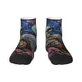 thumbnail image 1 of Naloa Rainbow Astronaut Space Landscape Ankle Socks for Women Non Slip Socks No Show Socks Classic Low Cut Casual Socks Casual Socks, 1 of 7
