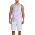 thumbnail image 1 of Naloa Rainbow Basketball Jersey Reversible Men's Mesh Athletic Sports Shirts Training Practice S-4XL4X-Large, 1 of 6