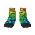 thumbnail image 1 of Naloa Rainbow Butterflies Ankle Socks for Women Non Slip Socks No Show Socks Classic Low Cut Casual Socks Casual Socks, 1 of 7