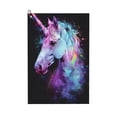 thumbnail image 1 of Naloa Rainbow Spotted White Horse Golf Towel Golf Gift for Men and Women Golf Towel with Carabiner Clip to Quickly Remove Mud, Dirt and Sweat, 1 of 8