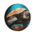 thumbnail image 1 of Naloa Realistic Turtle PVC Leather Spare Tire Wheel Cover for Car Truck SUV Camper Trailer Universal Fit many size16 inch, 1 of 6