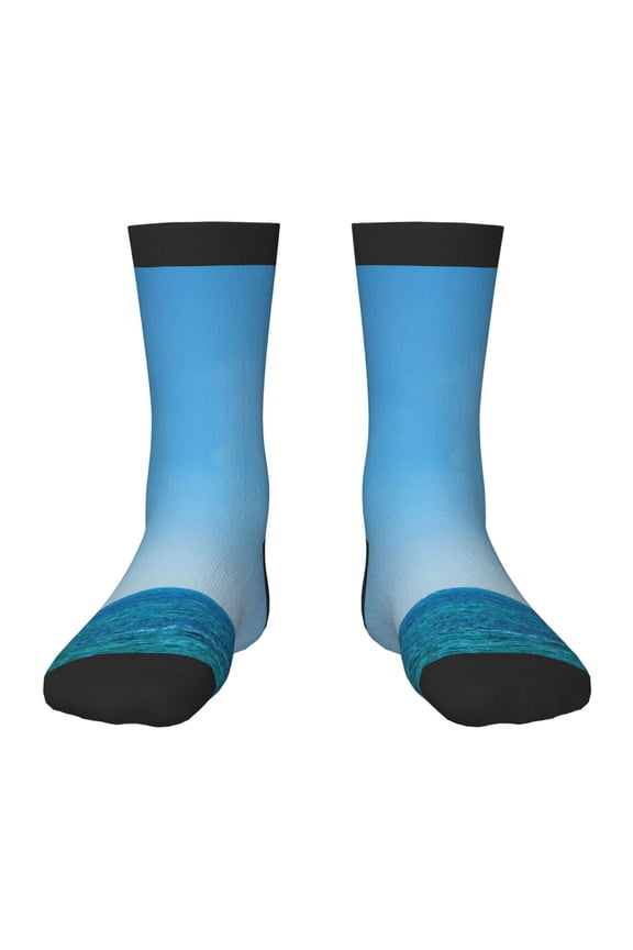 Red And White Lighthouse Kids Socks Unisex Kids and Toddlers' Crew Socks, ,1 Pairs