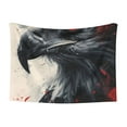 thumbnail image 1 of Naloa Red Black Ink Style Bald Eagle Dog Blanket, 3 Sizes Cat Blanket for Indoor Cats Large Medium Small Dog Gifts-Medium, 1 of 8
