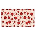 thumbnail image 1 of Naloa Red Ladybug Gaming Mouse Pad Large Mouse Mat Long Extended Desk Pad Non-Slip Rubber Mice Pads Stitched Edges Thin Pad (16x29.5 Inch), 1 of 8