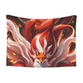 thumbnail image 1 of Naloa Red Leaf Flame Fox Dog Blanket, 3 Sizes Cat Blanket for Indoor Cats Large Medium Small Dog Gifts-Medium, 1 of 8