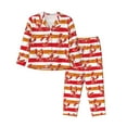 thumbnail image 1 of Naloa Red Lobster Pajamas for Women Set, Womens Pajama Sets, Lounge Sets for Women, 2pjs for Women-Large, 1 of 7