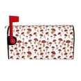 thumbnail image 1 of Naloa Red Mushroom Mailbox Covers Magnetic Post Box Cover Post Letter Box Cover Garden Decor-21x18 in, 1 of 8