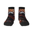 thumbnail image 1 of Naloa Red Panda Autumn Branches Ankle Socks for Women Non Slip Socks No Show Socks Classic Low Cut Casual Socks Casual Socks, 1 of 7