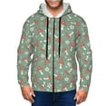 thumbnail image 1 of Naloa Retro Hippie Groovy Mushroom Men’s Hoodies, Zip up Hoodie, Sweatshirts,Hoodies for Men Sizes S-3XL-XX-Large, 1 of 5