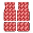 thumbnail image 1 of Naloa Retro Lobsters Car Foot Mat Set of 4 Pieces - Universal Floor Liner Neoprene Full Set Floor Mats for Cars Trucks SUV, 1 of 7