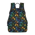 thumbnail image 1 of Naloa Retro Truck Print Lightweight DayBackpack Suitable for school, work, shopping, travel, etc., 1 of 5