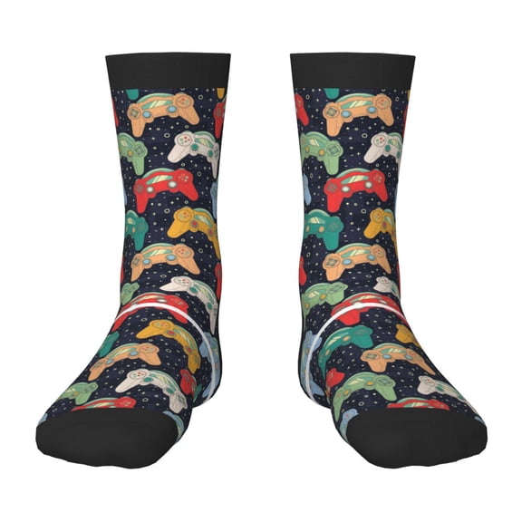 Naloa Retro Video Game Kids Socks Unisex Kids and Toddlers' Crew Socks, ,1 Pairs