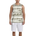 thumbnail image 1 of Naloa Rice Harvest Basketball Jersey Reversible Men's Mesh Athletic Sports Shirts Training Practice S-4XLLarge, 1 of 6