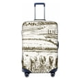 thumbnail image 1 of Naloa Rice Harvest Elastic Suitcase Protector, Travel Suitcase Protector Cover Fits 18-32in Suitcase - Small, 1 of 9