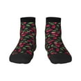 thumbnail image 1 of Naloa Ripe Red Cherry Ankle Socks for Women Non Slip Socks No Show Socks Classic Low Cut Casual Socks Casual Socks, 1 of 7