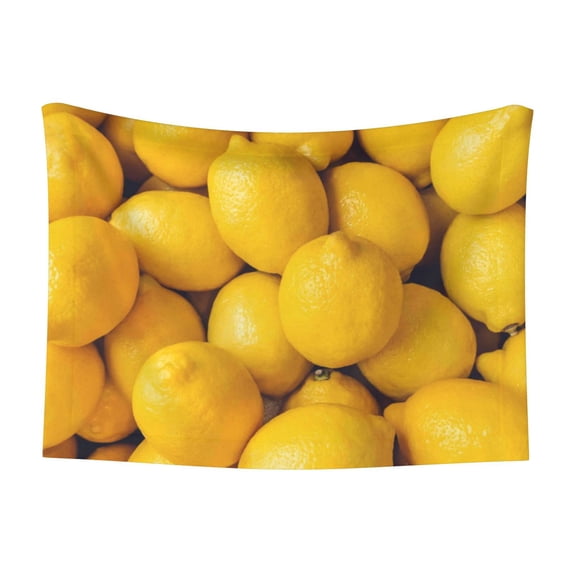 Naloa Ripe Yellow Lemon Dog Blanket, 3 Sizes Cat Blanket for Indoor Cats Large Medium Small Dog Gifts-Large