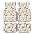 thumbnail image 1 of Naloa Road Trip Car Foot Mat Set of 4 Pieces - Universal Floor Liner Neoprene Full Set Floor Mats for Cars Trucks SUV, 1 of 7