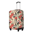 thumbnail image 1 of Naloa Roosters And Peonies Flowers Elastic Suitcase Protector, Travel Suitcase Protector Cover Fits 18-32in Suitcase(No luggage included)-Medium, 1 of 7