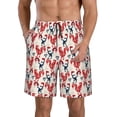 thumbnail image 1 of Naloa Roosters Men's Beach Shorts, Surfing shorts, Swim trunks, Quick Dry Swim Trunks for Surfing Beach Fun - XX-Large, 1 of 9