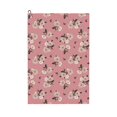 thumbnail image 1 of Naloa Rose Flowers Golf Towel Golf Gift for Men and Women Golf Towel with Carabiner Clip to Quickly Remove Mud, Dirt and Sweat, 1 of 8
