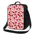 thumbnail image 1 of Naloa Rose Flowers Lunch box Lunch bag for men women Large capacity Lunchbox Insulated Lunch bag Lunch box cooler, 1 of 7