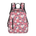thumbnail image 1 of Naloa Rose Flowers Print Lightweight DayBackpack Suitable for school, work, shopping, travel, etc., 1 of 5