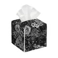 thumbnail image 1 of Naloa Black Cats In A Garden Tissue Box Cover Leather Tissue Holder Square Facial Tissue Case for Bathroom, Vanity Countertop, Tabletop, Car, 1 of 7