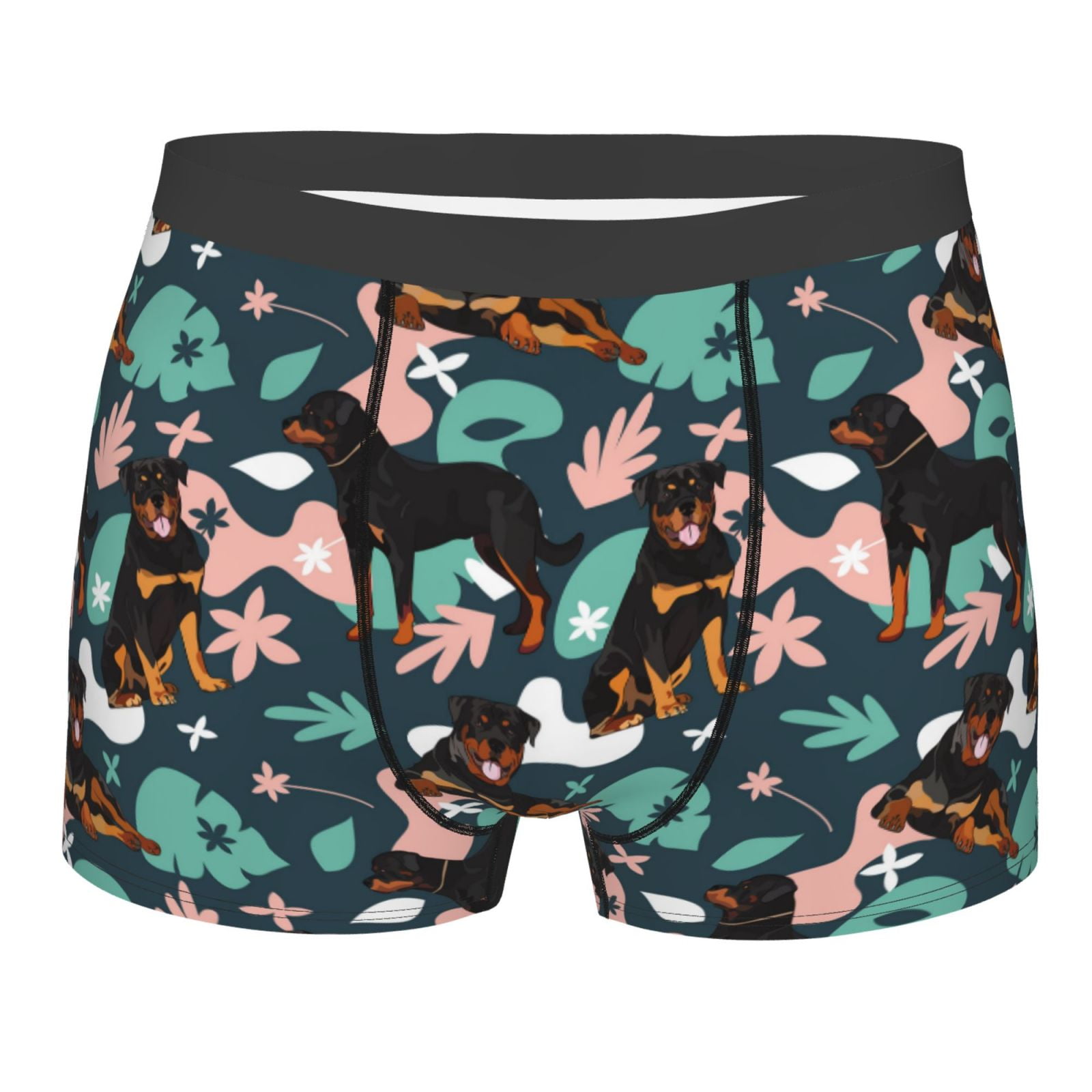 Naloa Rottweiler Print Mens Underwear - Boxers for Men, Classic Briefs ...