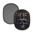 thumbnail image 1 of Naloa Royal Skull With Golden Crown Silicone Pot Holders, Oven Mitts Heat Resistant Hot Pads, Non Slip Pot Holder for Kitchen Baking and Cooking 9.4 x 7.5 Inches, 1 of 7
