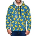 thumbnail image 1 of Naloa Rubber Duck Men’s Hoodies, Zip up Hoodie, Sweatshirts,Hoodies for Men Sizes S-3XL-XX-Large, 1 of 5