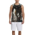 thumbnail image 1 of Naloa Ruins Tiger Warrior Basketball Jersey Reversible Men's Mesh Athletic Sports Shirts Training Practice S-4XLLarge, 1 of 6