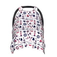 thumbnail image 1 of Naloa Sailing Marine Travel Baby Car Seat Cover, Breathable Baby Carrier Cover, Multiuse Baby Carrier Cover & Nursing Breastfeeding Cover, 1 of 5