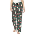 thumbnail image 1 of Naloa Santa Claus Pajamas Pants for Women, Lounge for Women,Women’s Pajama Lounge Pants-XX-Large, 1 of 6