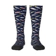 thumbnail image 1 of Naloa Sardine Thigh High Socks Extra Long Stretchy Sock Women Over Knee High Opaque Stocking Daily Wear, 1 of 6