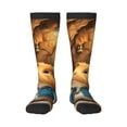 thumbnail image 1 of Naloa Scientist Guinea Pig Thigh High Socks Extra Long Stretchy Sock Women Over Knee High Opaque Stocking Daily Wear, 1 of 6