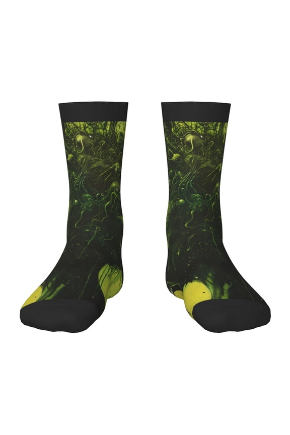 Screaming Horror Art Kids Socks Unisex Kids and Toddlers' Crew Socks, ,1 Pairs