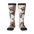thumbnail image 1 of Naloa Sea Shells Knee Socks, High Socks Long Stretchy Sock Women Knee High Stocking, Long Socks for Women, 1 of 6