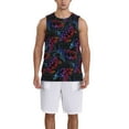 thumbnail image 1 of Naloa Sea Turtle Basketball Jersey Reversible Men's Mesh Athletic Sports Shirts Training Practice S-4XLX-Large, 1 of 6