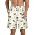 thumbnail image 1 of Naloa Sea Turtle Basking in the Sun Men's Beach Shorts, Surfing shorts, Swim trunks, Quick Dry Swim Trunks for Surfing Beach Fun - Large, 1 of 9