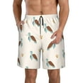 thumbnail image 1 of Naloa Sea Turtle Men's Beach Shorts, Surfing shorts, Swim trunks, Quick Dry Swim Trunks for Surfing Beach Fun - Small, 1 of 9