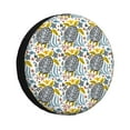 thumbnail image 1 of Naloa Sea Turtle PVC Leather Spare Tire Wheel Cover for Car Truck SUV Camper Trailer Universal Fit many size16 inch, 1 of 6