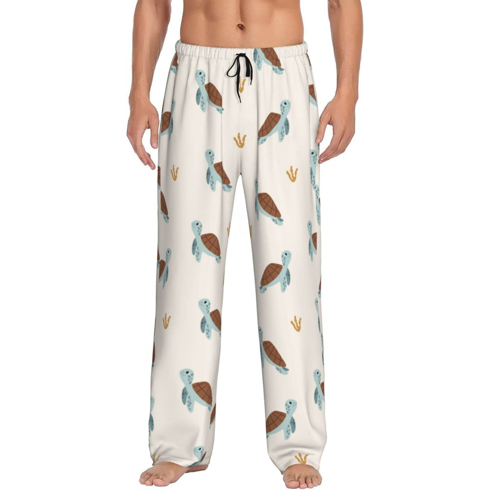 Turtle Pj Shell Naloa Sea Turtle Pajama Pants Men, PJ Bottoms, Sleep & Lounge Pants ...