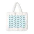 thumbnail image 1 of Naloa Sea Turtle Plush Underarm Bag, Ladies Fluffy Shoulder Bag, Women Furry Tote Bag Y2K Plush Handbag for Autumn and Winter, 1 of 7