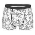 thumbnail image 1 of Naloa Sea Turtle Print Mens Underwear - Boxers for Men, Classic Briefs for Men, 1 of 9