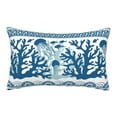 thumbnail image 1 of Naloa Sea Underwater Jellyfish Pillowcase, Throw Pillowcase, Wrinkle-Free, Stain-Resistant with Hidden Zipper for Bedroom Sofa - 16"x24", 1 of 9