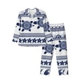 thumbnail image 1 of Naloa Sea Underwater Turtles Men’s Pajamas Set - Long Sleeve Button Down Sleep Shirt and Pajama Bottoms Sleepwear Set-X-Large, 1 of 7