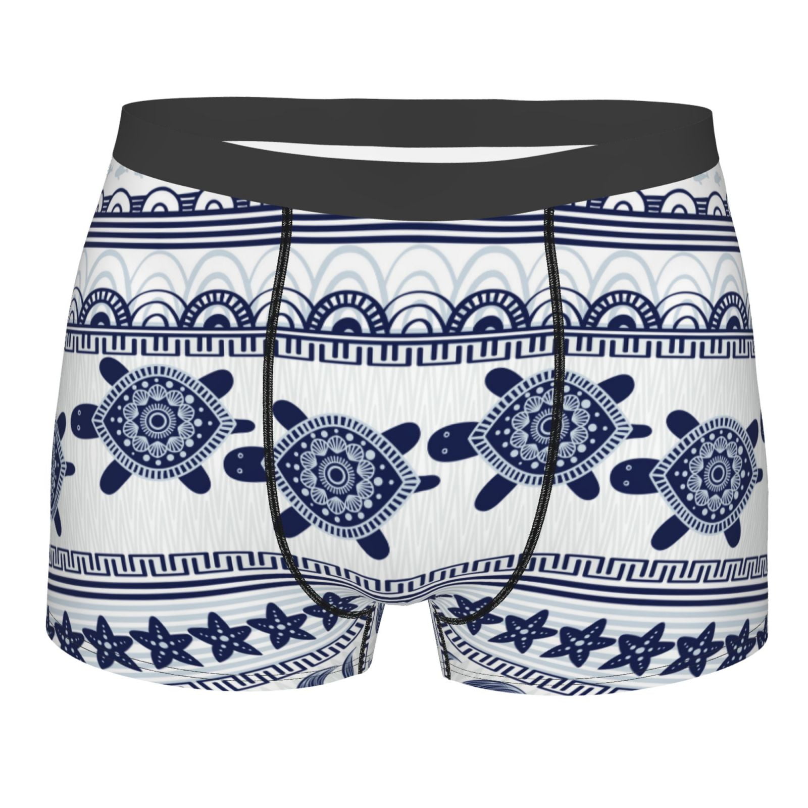 Naloa Sea Underwater Turtles Print Mens Underwear - Boxers for Men ...