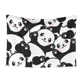 thumbnail image 1 of Naloa Seamless Pattern Cute Panda Dog Blanket, 3 Sizes Cat Blanket for Indoor Cats Large Medium Small Dog Gifts-Medium, 1 of 8