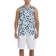 thumbnail image 1 of Naloa Seaside Primary Color Basketball Jersey Reversible Men's Mesh Athletic Sports Shirts Training Practice S-4XL3X-Large, 1 of 6